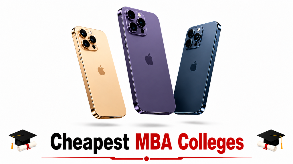 Cheapest MBA Colleges